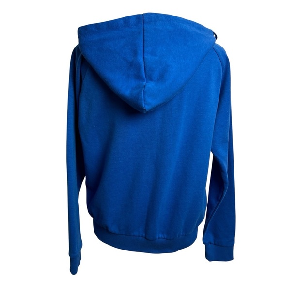 Nike Women’s Full Zip Hoodie Sweatshirt Sz Small Cobalt Blue Zipper Pocket - Picture 5 of 10